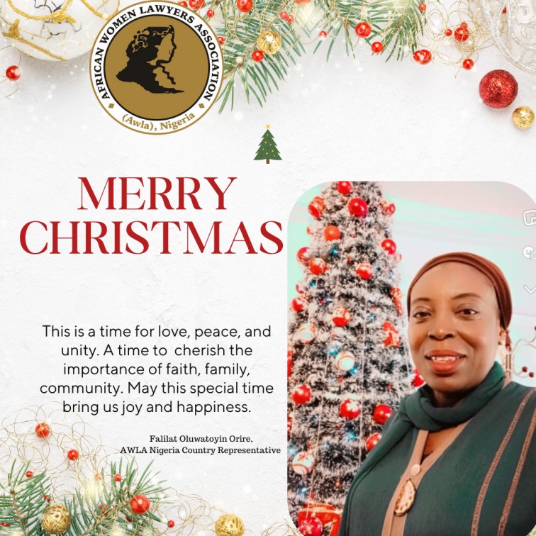 AWLA Nigeria Christmas Message - awlanigeria